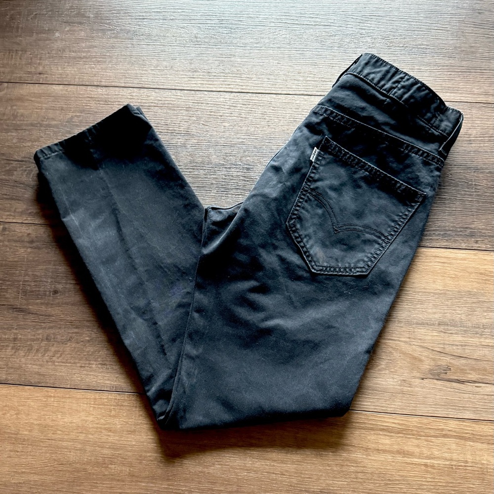 Men's Levi Black Wash Jeans Size 30×30